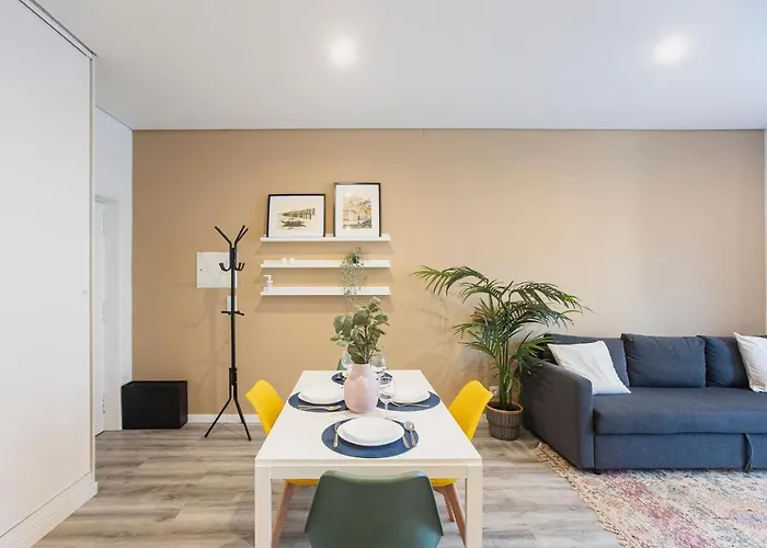 Seaside 1br Flat W/ Ac In By Lovelystay Lägenhet Matosinhos (Porto)